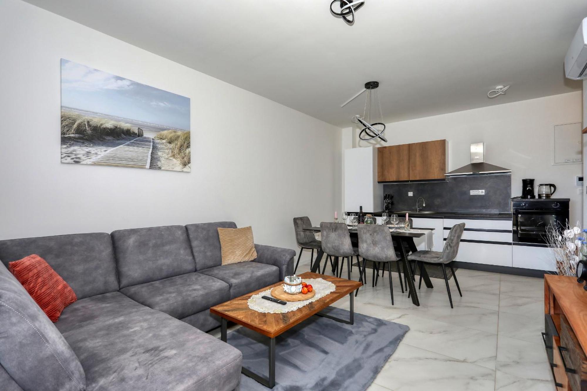 Apartment Relex With Pool & Jacuzzi Privlaka  Buitenkant foto