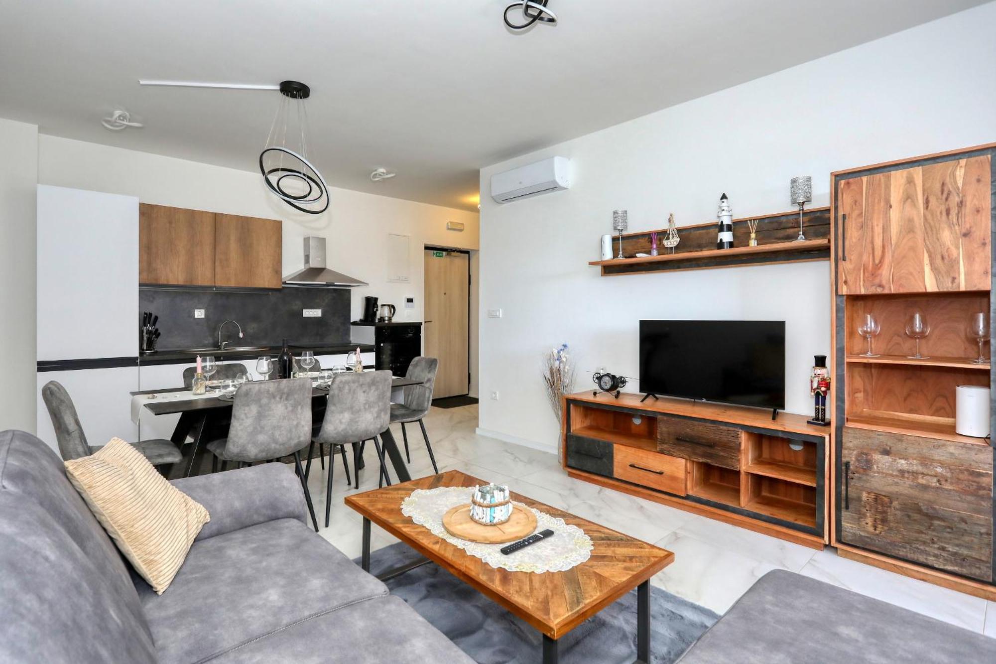 Apartment Relex With Pool & Jacuzzi Privlaka  Buitenkant foto