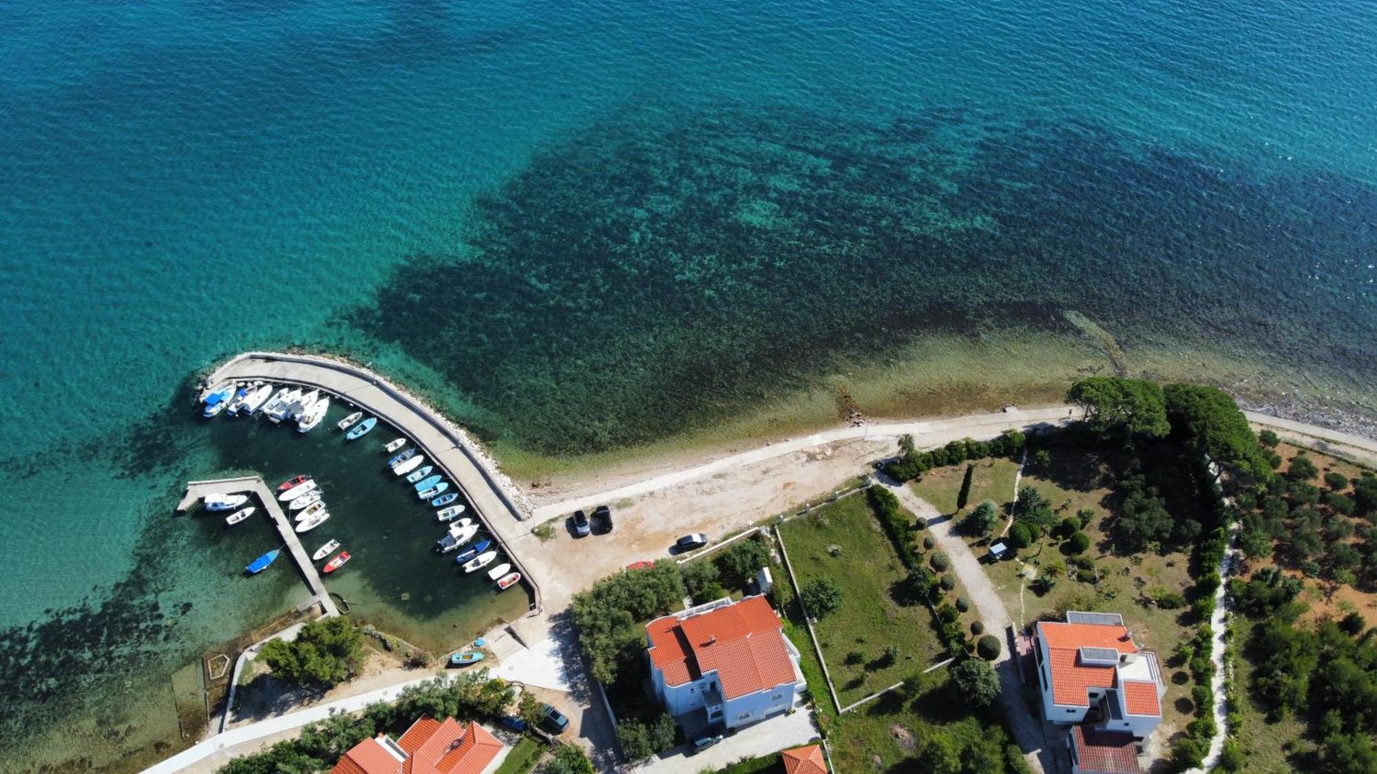Apartment Relex With Pool & Jacuzzi Privlaka  Buitenkant foto