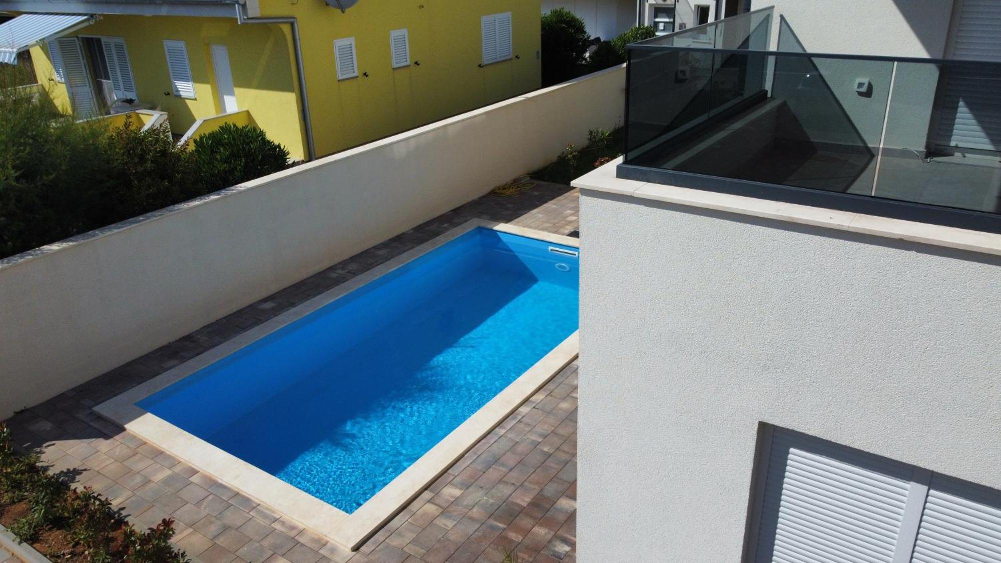 Apartment Relex With Pool & Jacuzzi Privlaka  Buitenkant foto